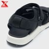 Sandal Nam Nữ quai ngang đế bệt ZX 2124 Black White