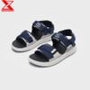 Sandal Nam Nữ quai ngang đế bệt ZX META 2822  Black White và All Black