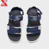 Sandal Nam Nữ quai ngang đế bệt ZX META 2822  Black White và All Black