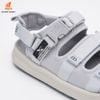 Giày Sandal ZX Unisex 3823 Light Grey 3 quai - Unisex