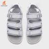 Giày Sandal ZX Unisex 3823 Light Grey 3 quai - Unisex