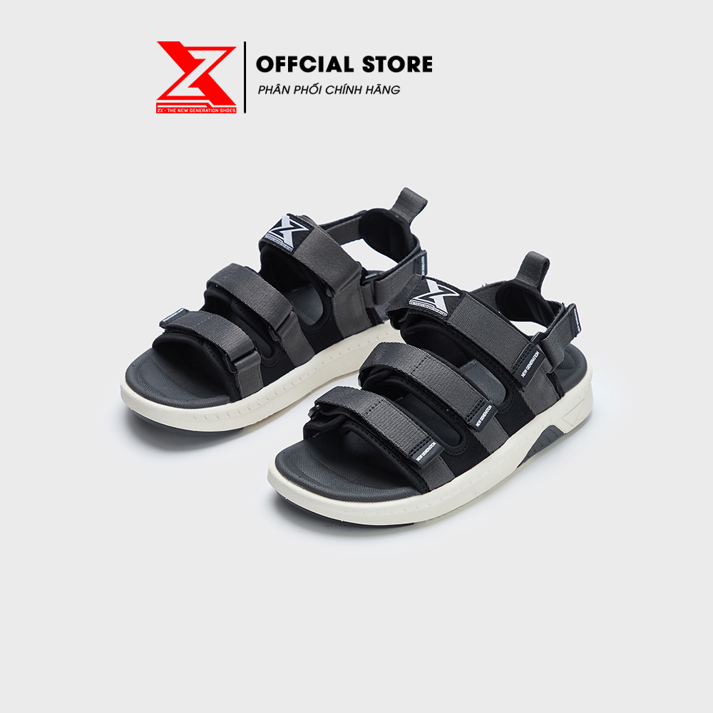 Sandal Unisex ZX 3 quai đế bệt US 3719 All Black – Giày Myn