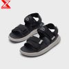 Sandal Nam Nữ quai ngang đế bệt ZX META 2822  Black White và All Black