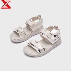 Giày Sandal Nam nữ SD ZX 2726 quai bấm đế bằng - Ver Raccoon