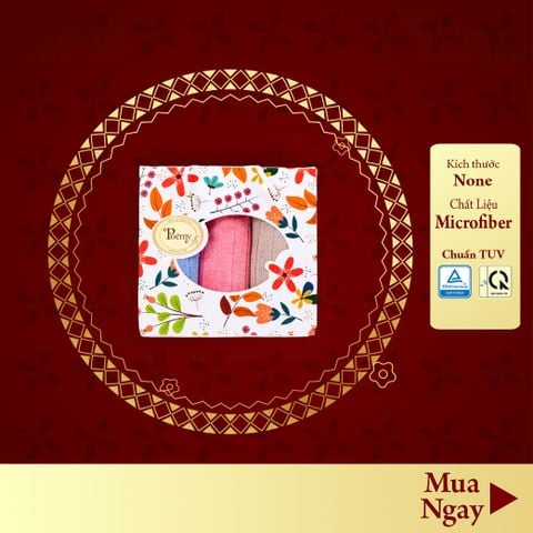 Hộp quà tặng khăn Poêmy - Set AN KHANG