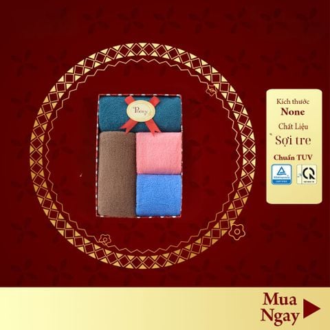 Hộp quà tặng khăn Poêmy - Set GIA AN