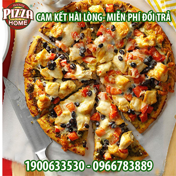  Pizza Gà BBQ 