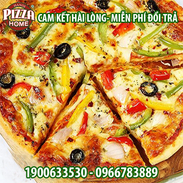  Pizza Rau củ chay 