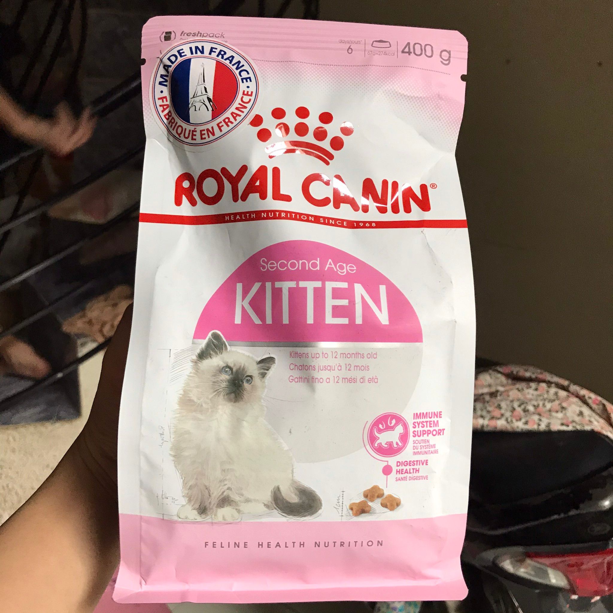 Hạt cho mèo con Royal Canin Kitten 400g, Thức ăn hạt khô cho mèo con – KiKi  Puppey