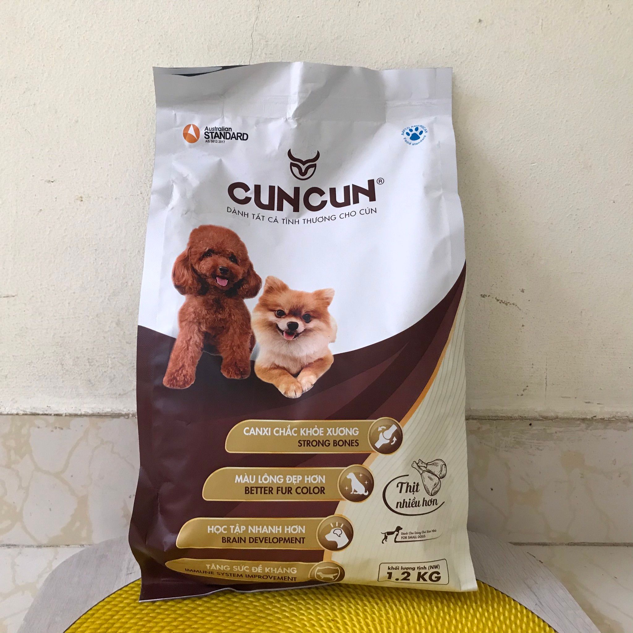 Hạt tươi cho chó Cuncun Plus, Hạt cho chó Poodle, phốc sóc từ 3 tháng –  KiKi Puppey