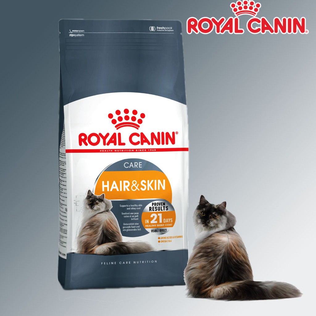 Thức ăn cho mèo chăm sóc da và lông Royal Canin Hair & Skin Care – KiKi Puppey Thức ăn cho mèo chăm sóc da và lông Royal Canin Hair & Skin Care – KiKi Puppey