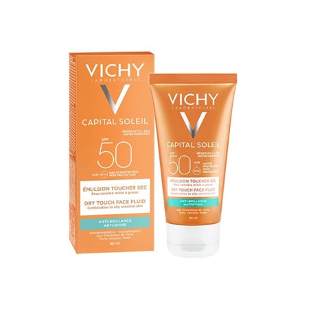 KEM CHỐNG NẮNG VICHY DƯỠNG DA, KHÔNG NHỜN RÍT SPF 50 PA+++ IDEAL SOLEI – 247 Pharmacy