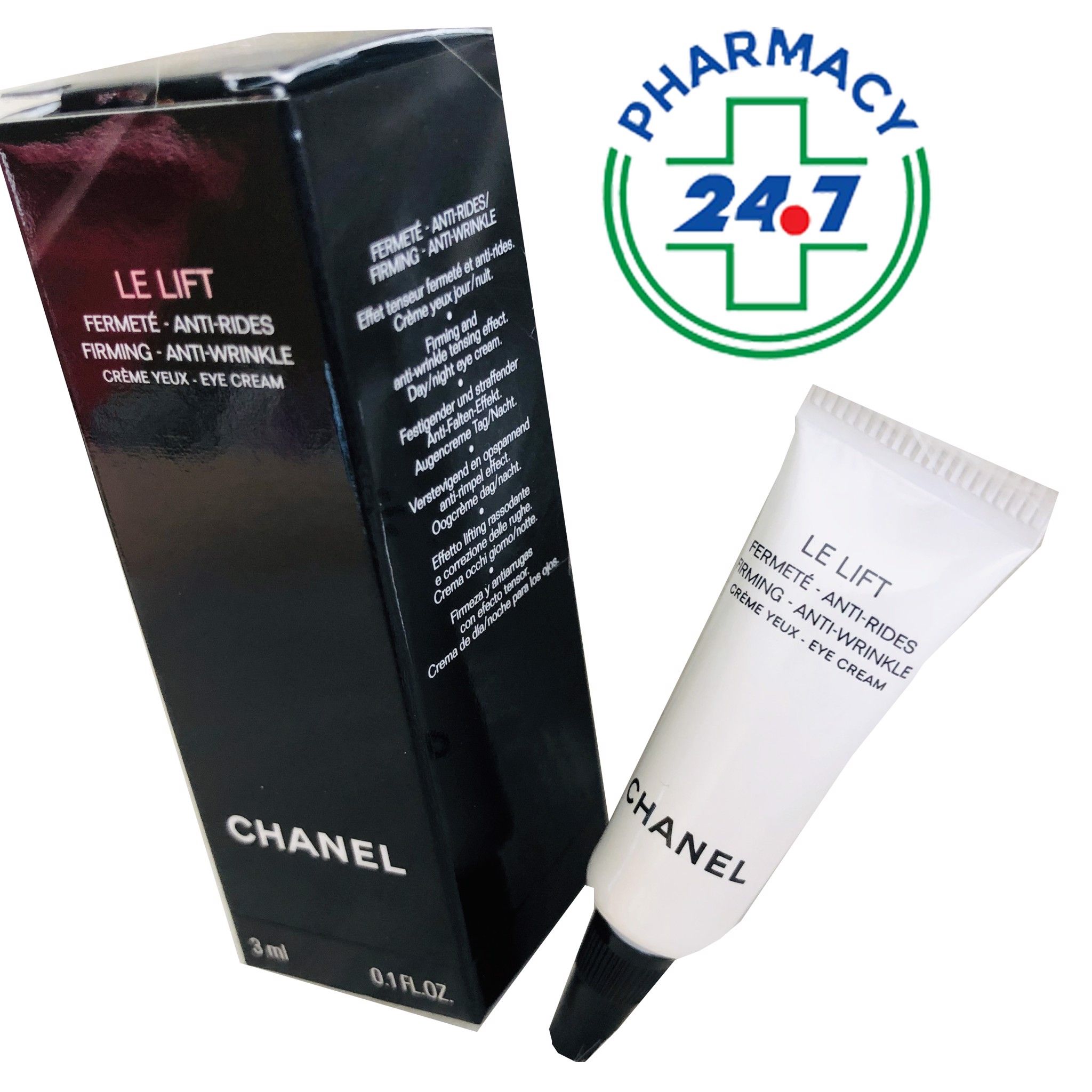 Kem Dưỡng Mắt Crème Anti-Wrinkle Eye Lift – Firming 247 Yeux Le Cre - Pharmacy Chanel