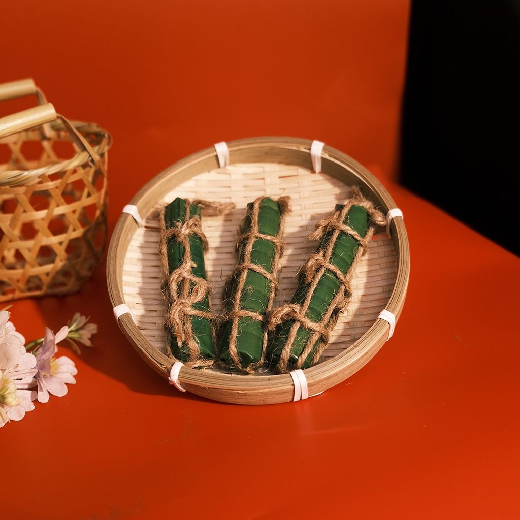 Bánh chưng bánh Tét siêu mini decor Tết Việt độc đáo