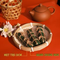 Bánh chưng bánh Tét siêu mini decor Tết Việt độc đáo