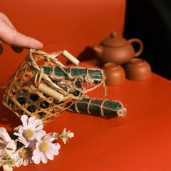 Bánh chưng bánh Tét siêu mini decor Tết Việt độc đáo