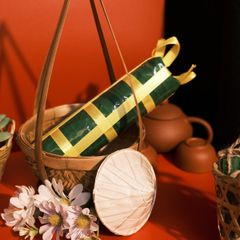 Bánh chưng bánh Tét siêu mini decor Tết Việt độc đáo