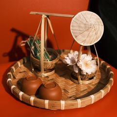 Bánh chưng bánh Tét siêu mini decor Tết Việt độc đáo