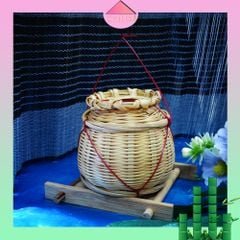 Giỏ cá mini phụ kiện trang trí nhỏ xinh