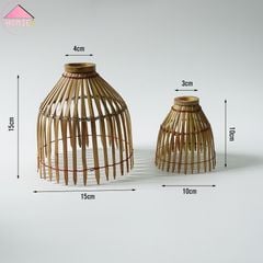 Nơm bắt cá trang trí độc đáo