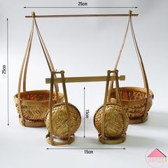 Quang gánh tre trang trí đa năng