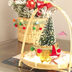 [Phụ kiện trang trí Giáng Sinh] Người Tuyết mini trang trí Noel