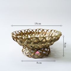 Đế tre đựng trái cây trang trí đa năng