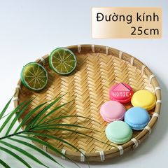 Mẹt tre hun khói phụ kiện nhà bếp trang trí tiệc cưới mâm trái cây đựng đồ cúng đa năng