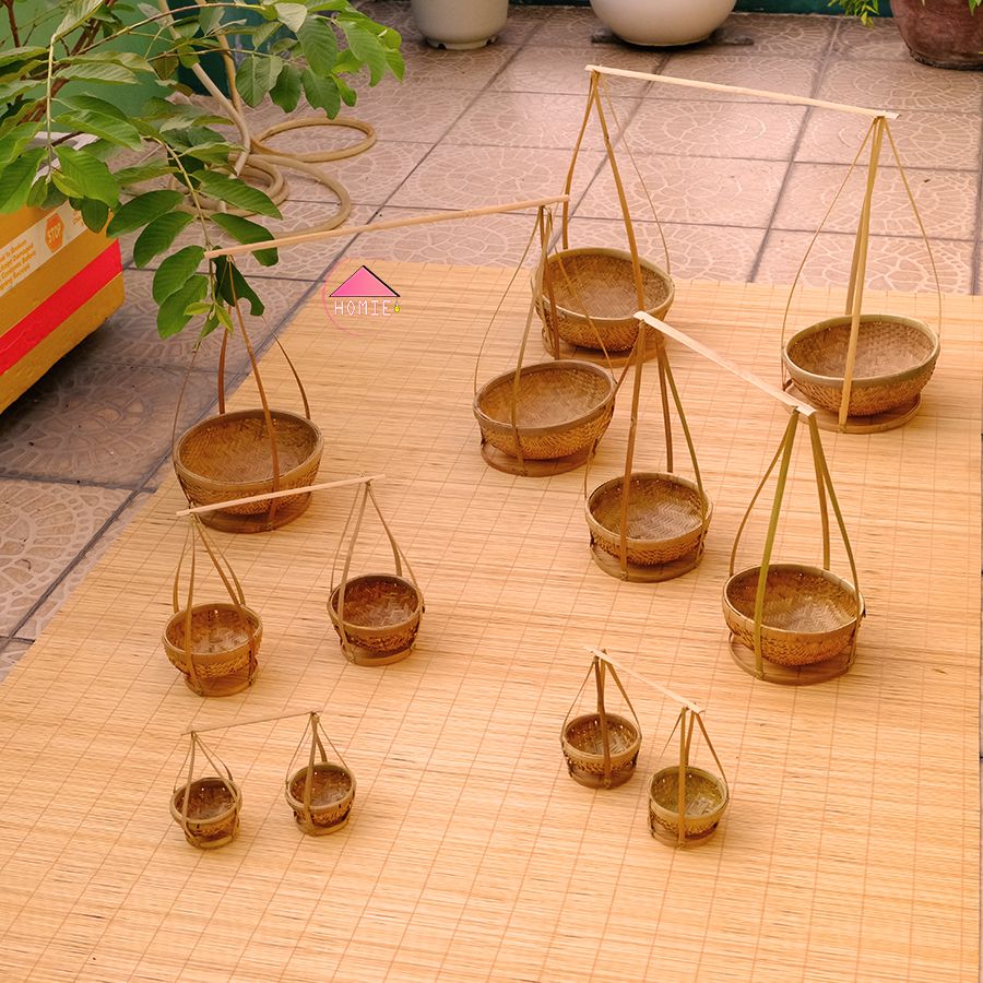 Quang gánh tre trang trí đa năng