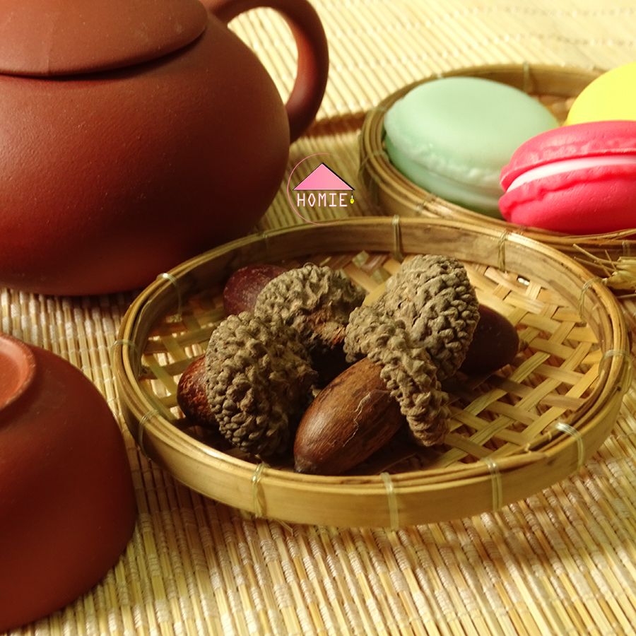 Sàng gạo đựng hạt trang trí bàn ăn