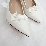  Giày cưới Kiyoko đính họa tiết Sankayou 7cm 