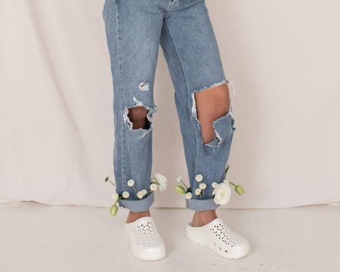  Giày lười sức khỏe nữ Revitalign Fusion Vitality White 