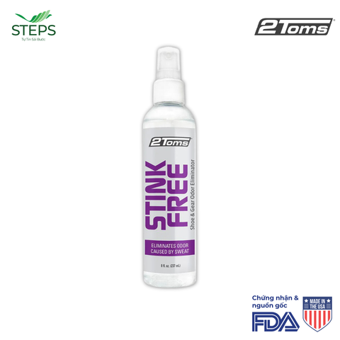  2Toms StinkFree Chai 237ml- Xịt Khử Mùi Hôi Giày & Phụ Kiện 