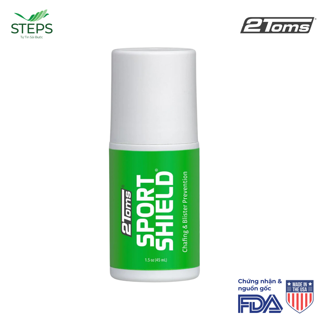  2Toms SportShield Chai 45ml - Gel Chống Trầy Xước, Phồng Rộp Trong Thể Thao 