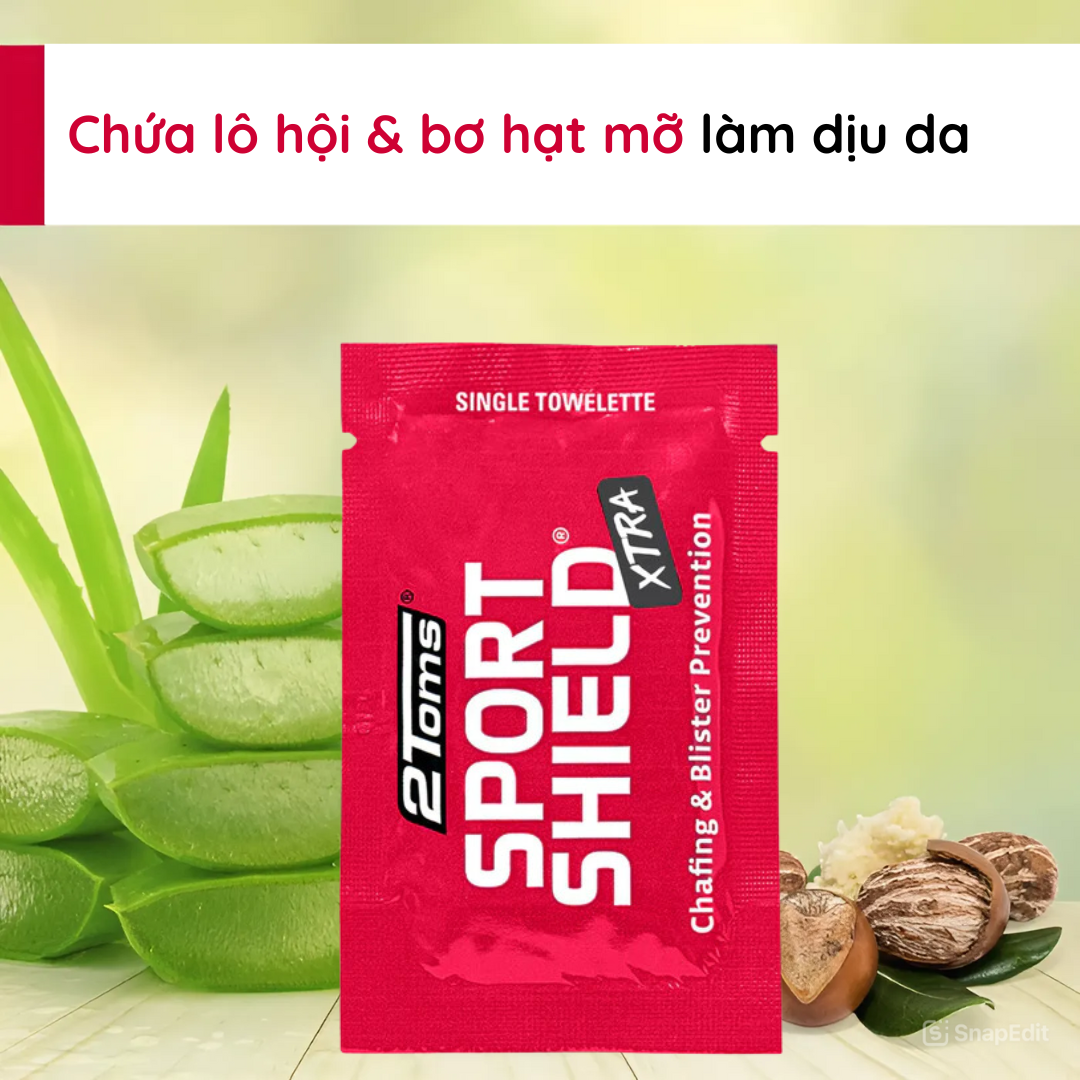  2Toms SportShield Xtra Minisize  - Gel Chống Trầy Xước, Phồng Rộp Vượt Trội 