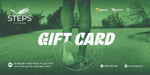  STEPS GIFT CARD - Mệnh Giá 1.000.000VNĐ 