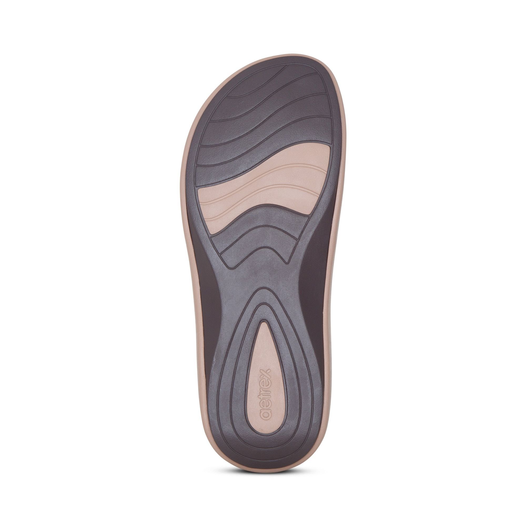  Dép xỏ ngón sức khỏe nữ Aetrex Maui Mocha 