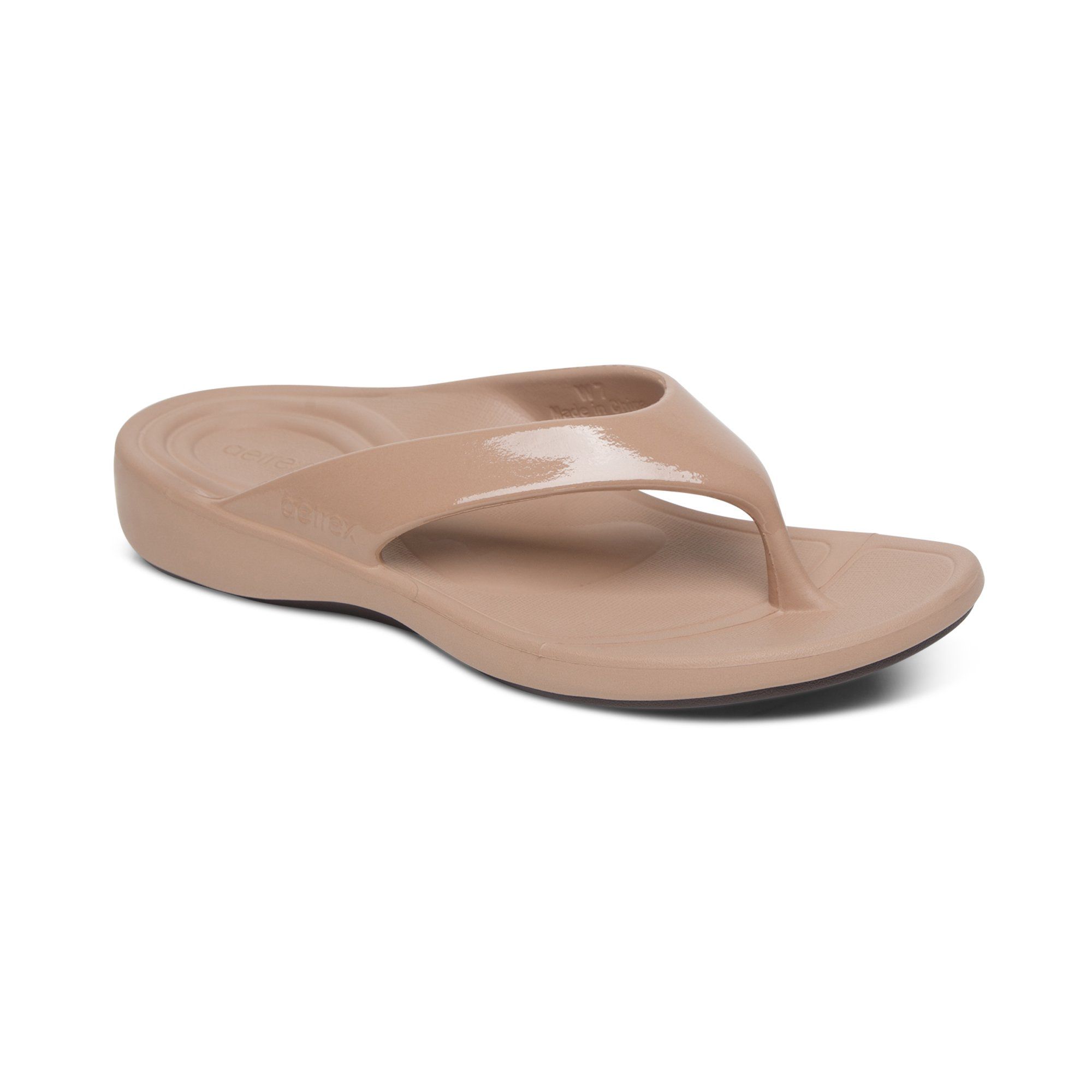  Dép xỏ ngón sức khỏe nữ Aetrex Maui Mocha 