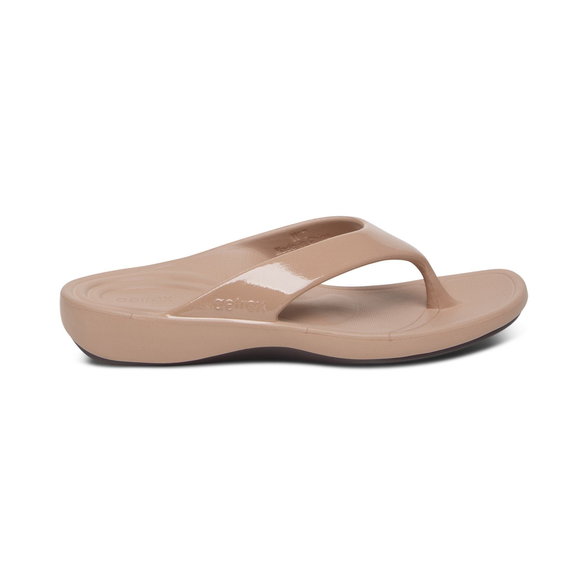  Dép xỏ ngón sức khỏe nữ Aetrex Maui Mocha 