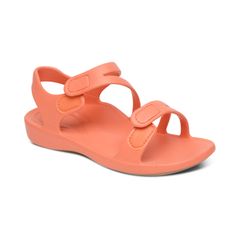  Giày Sandal sức khoẻ nữ Aetrex Jillian Sport Coral 