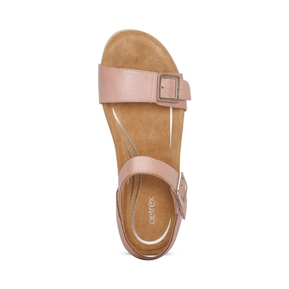  Giày Sandal cao gót sức khoẻ nữ Aetrex Lexa Rose 