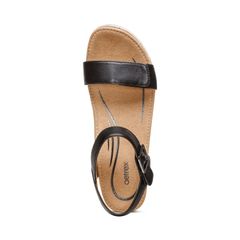  Giày Sandal cao gót sức khỏe nữ Aetrex Sydney Black 