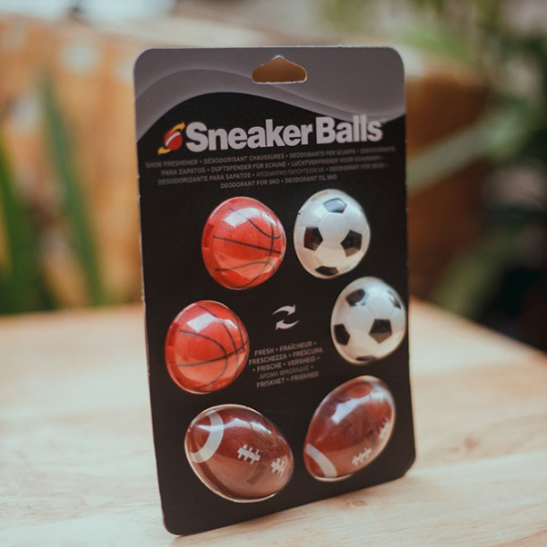  6 Viên bóng khử mùi giày, túi xách SneakerBall Sport 