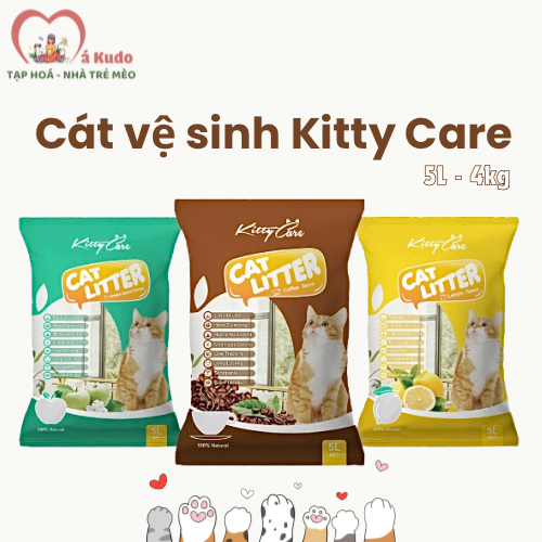  Cát vệ sinh kitty care 