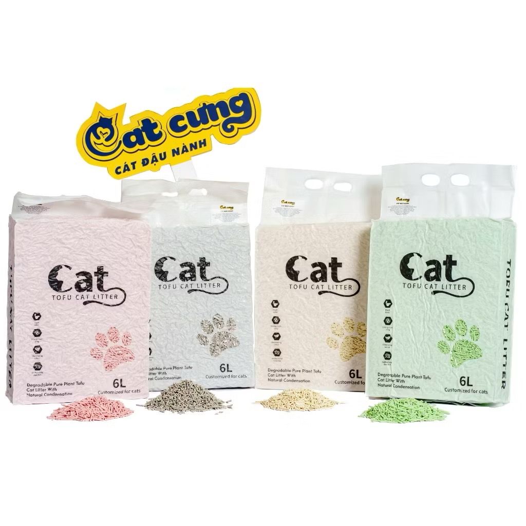  Cát đậu nành Cat Cưng giá siêu tốt - Túi 6L 