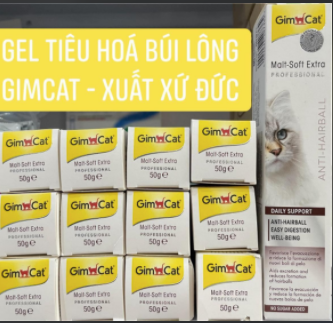  Gel Dinh dưỡng Gimcat giúp tiêu búi lông 