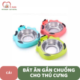  Bát ăn gắn chuồng cho thú cưng 