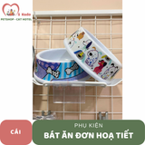  Bát nhựa đơn hoạ tiết 