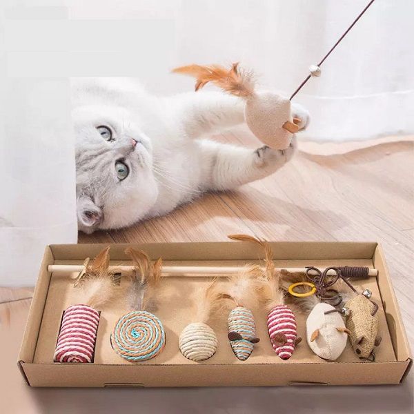  Bộ đồ chơi chuột cói và bông 7 món 