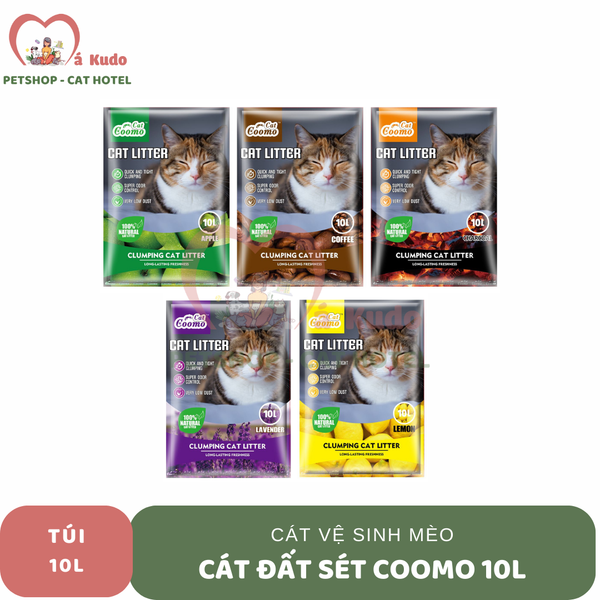  Cát đất sét Coomo 10L 